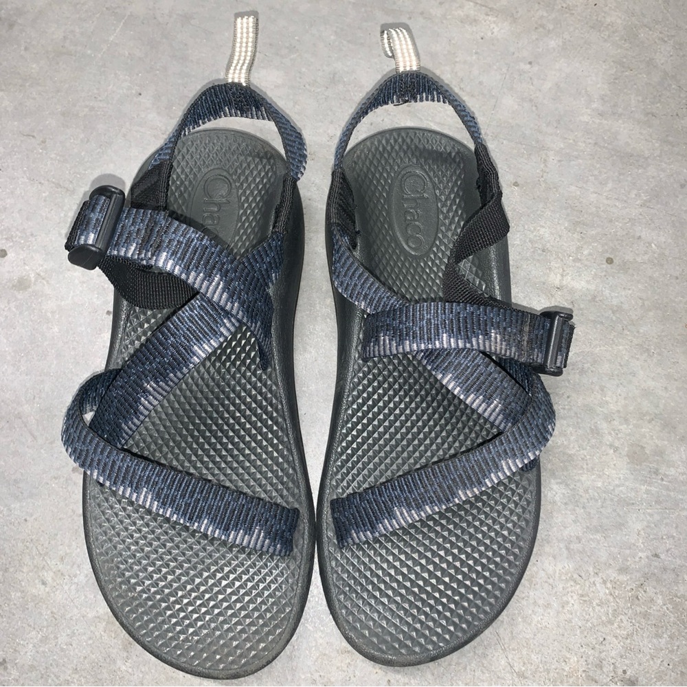 Chaco Adjustable Sandals in Black and Gray